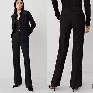 Ann Taylor The Mid Rise Trouser in Seasonless Stretch
